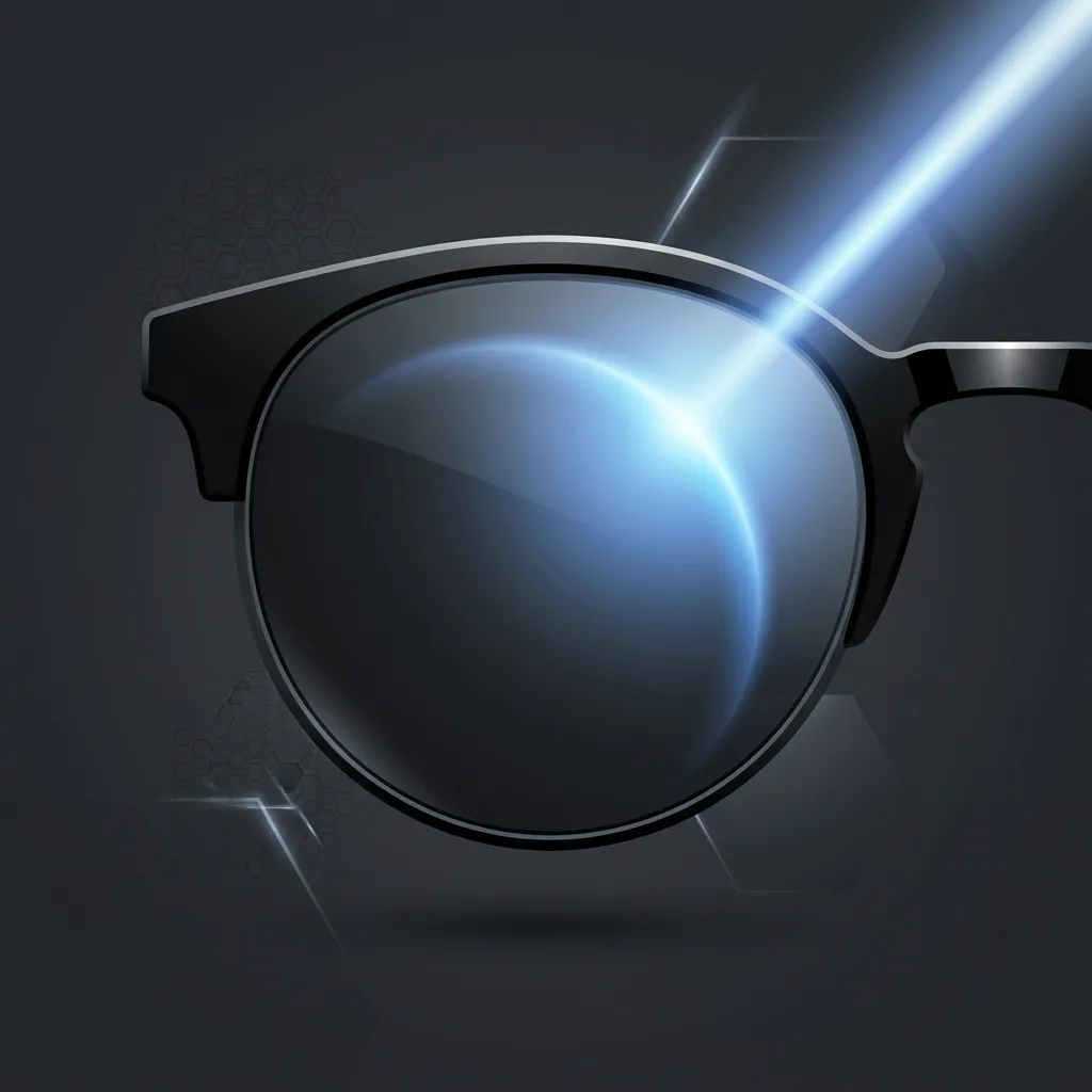 Photoblue Lenses Illustration