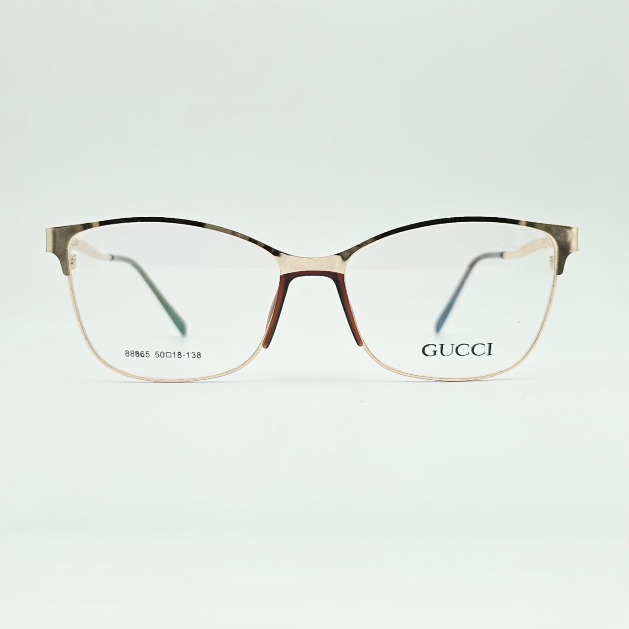 عینک طبی زنانه مدل GUCCI گوچی کد 88865 - ابعاد فریم