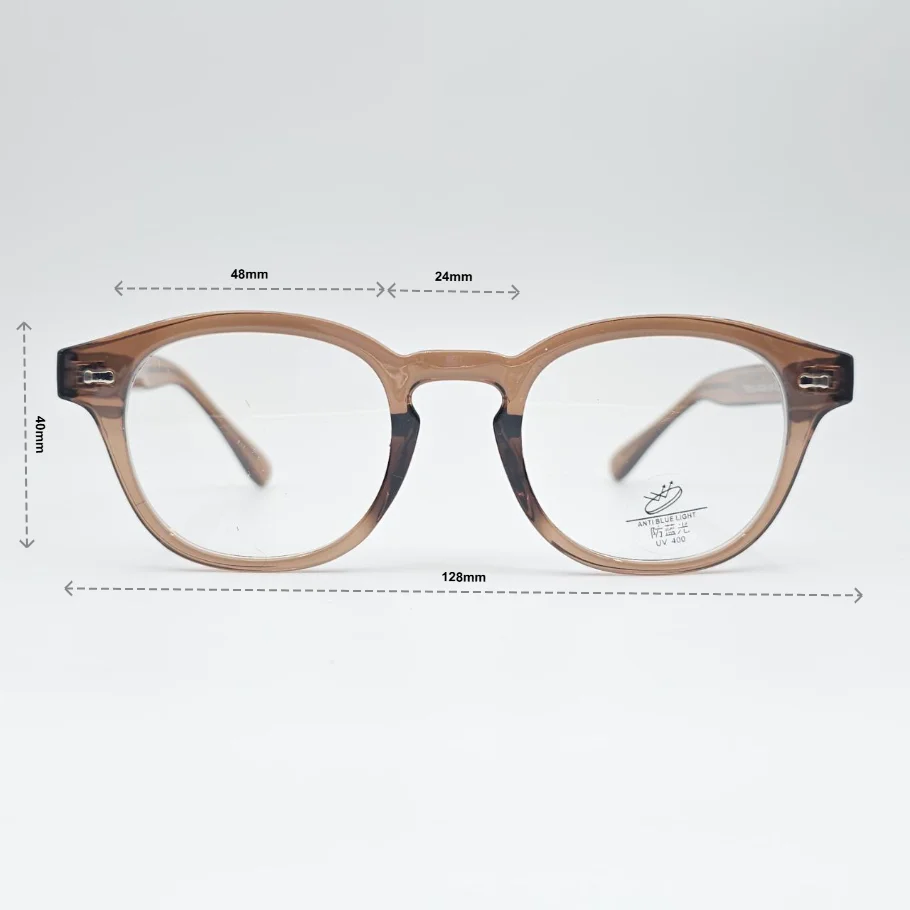 عینک طبی TR90 برند MOSCOT - ابعاد فریم