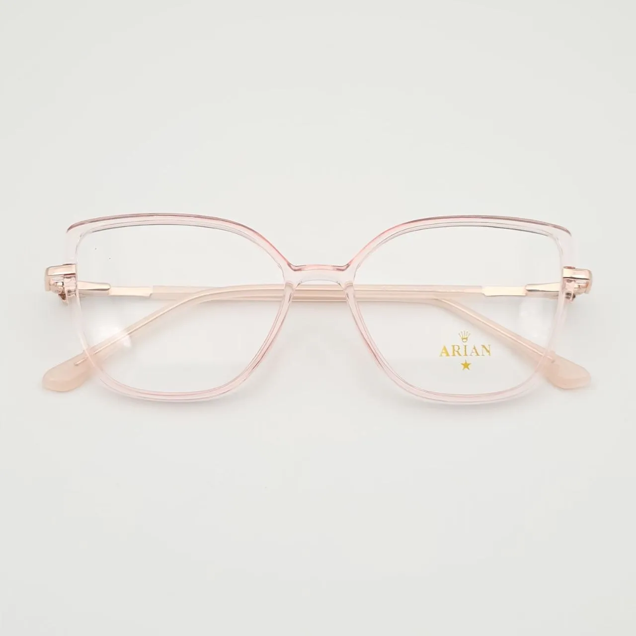 عکس نمای از بالا عینک طبی زنانه برند ARIAN  کد 1220 رنگ pink