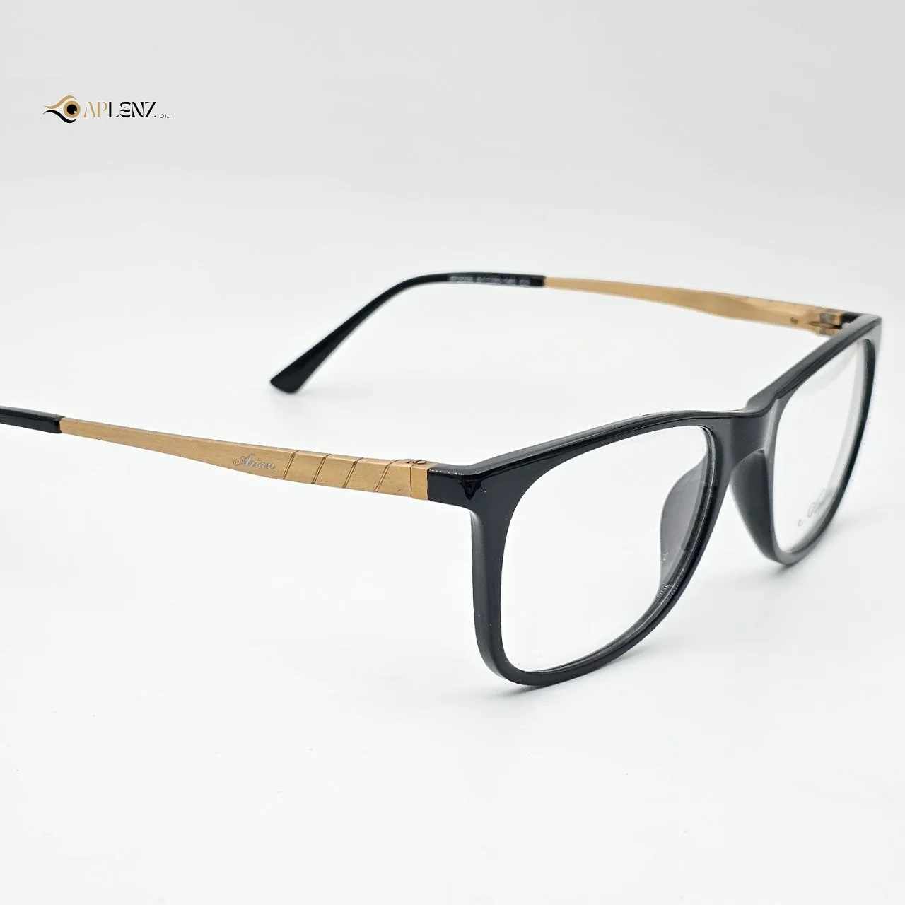 عکس نمای دسته عینک طبی کائوچو ARIAN رنگ black,yellow