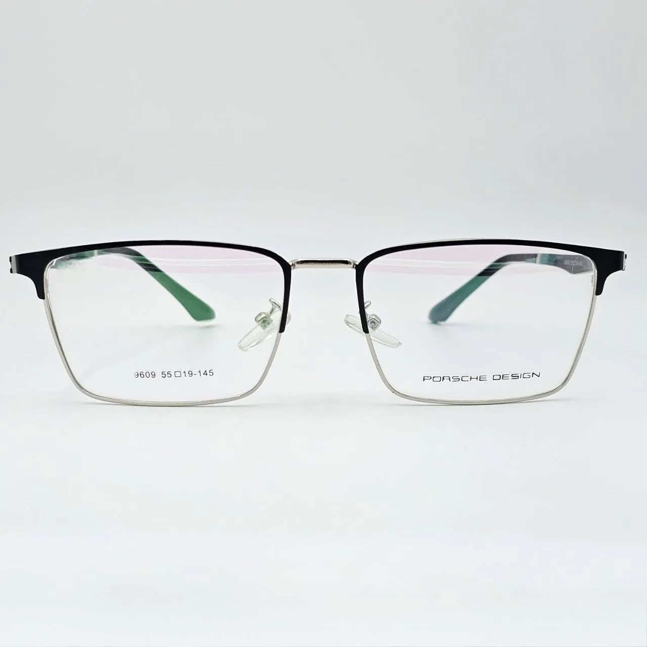 عینک طبی PORSCHE DESIGN - مشکی / نقره‌ای