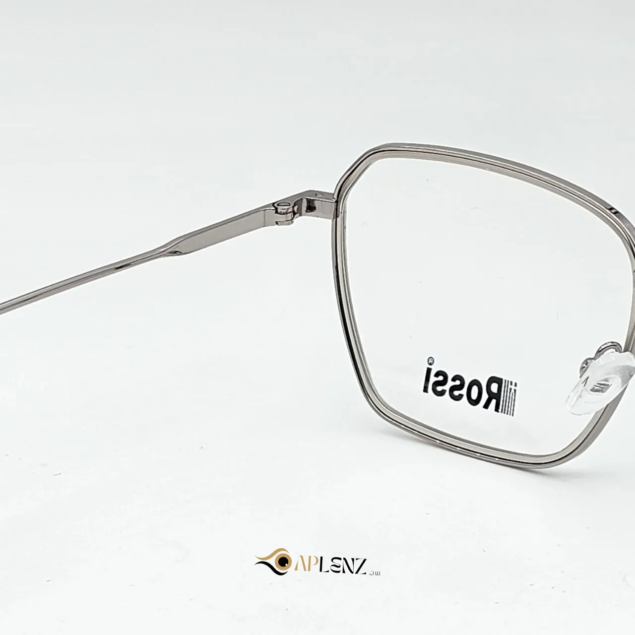 عکس بقیه موارد عینک طبی مردانه نقره ای برند ROSSI رنگ silver
