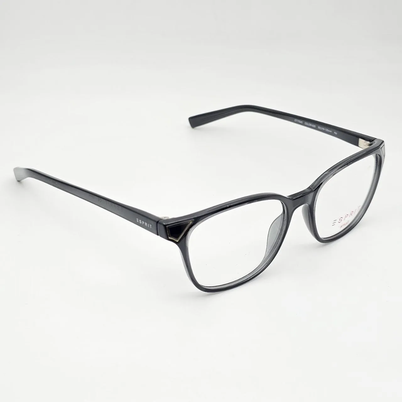 عکس نمای 45 درجه عینک طبی زنانه Esprit مدل Small رنگ black