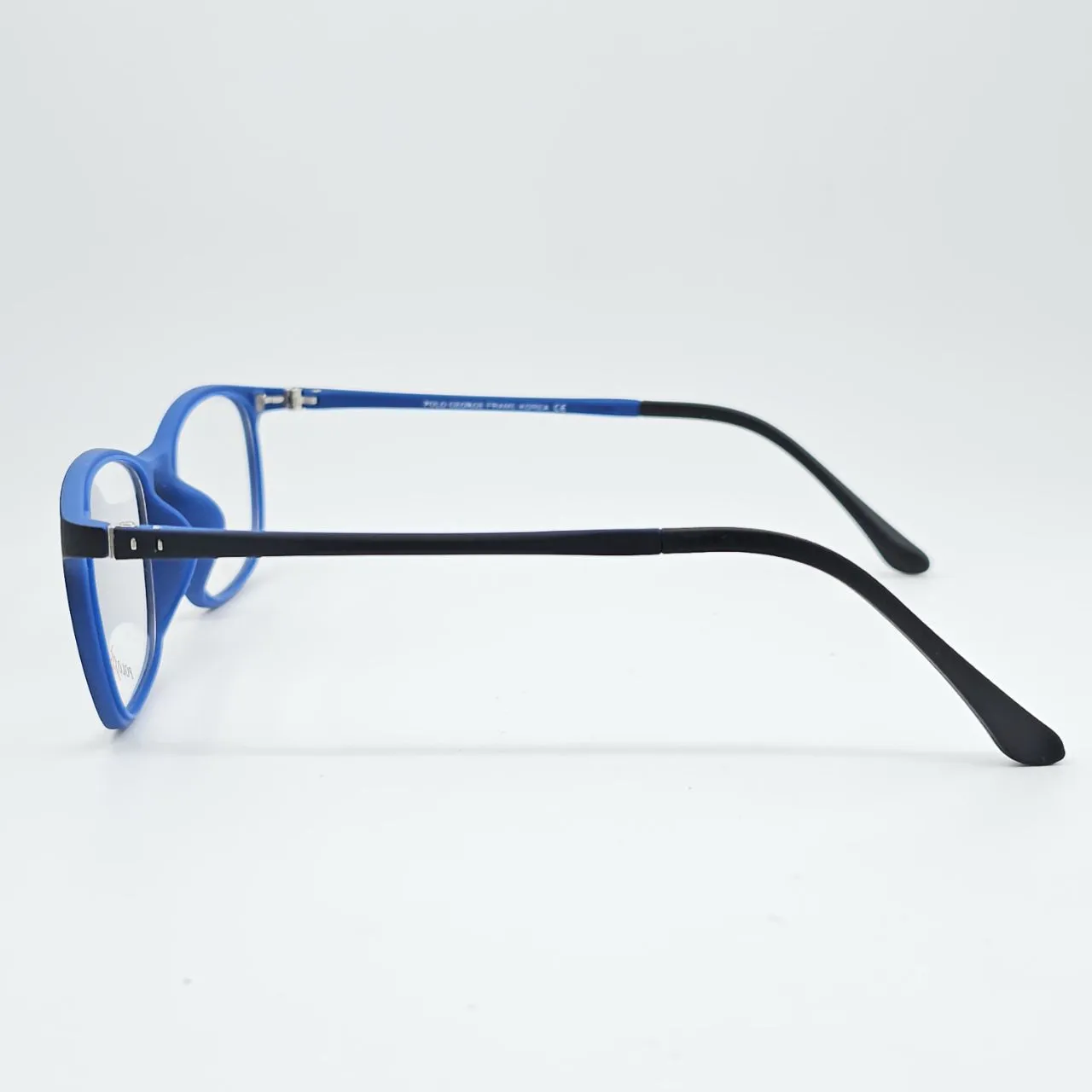 عکس نمای دسته عینک کاور دار مگنتی برند POLO GEORGE رنگ black,blue