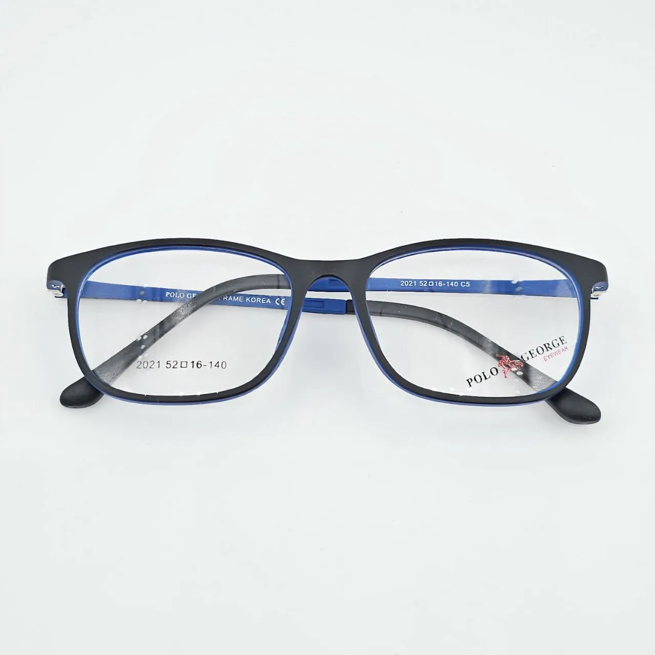 عکس نمای از بالا عینک کاور دار مگنتی برند POLO GEORGE رنگ black,blue