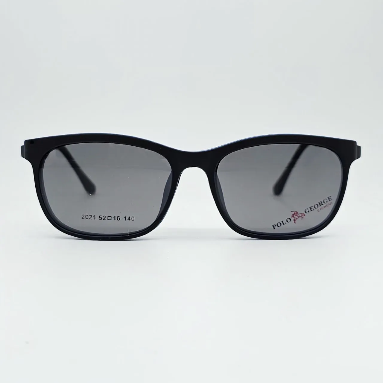 عکس بقیه موارد عینک کاور دار مگنتی برند POLO GEORGE رنگ black,blue