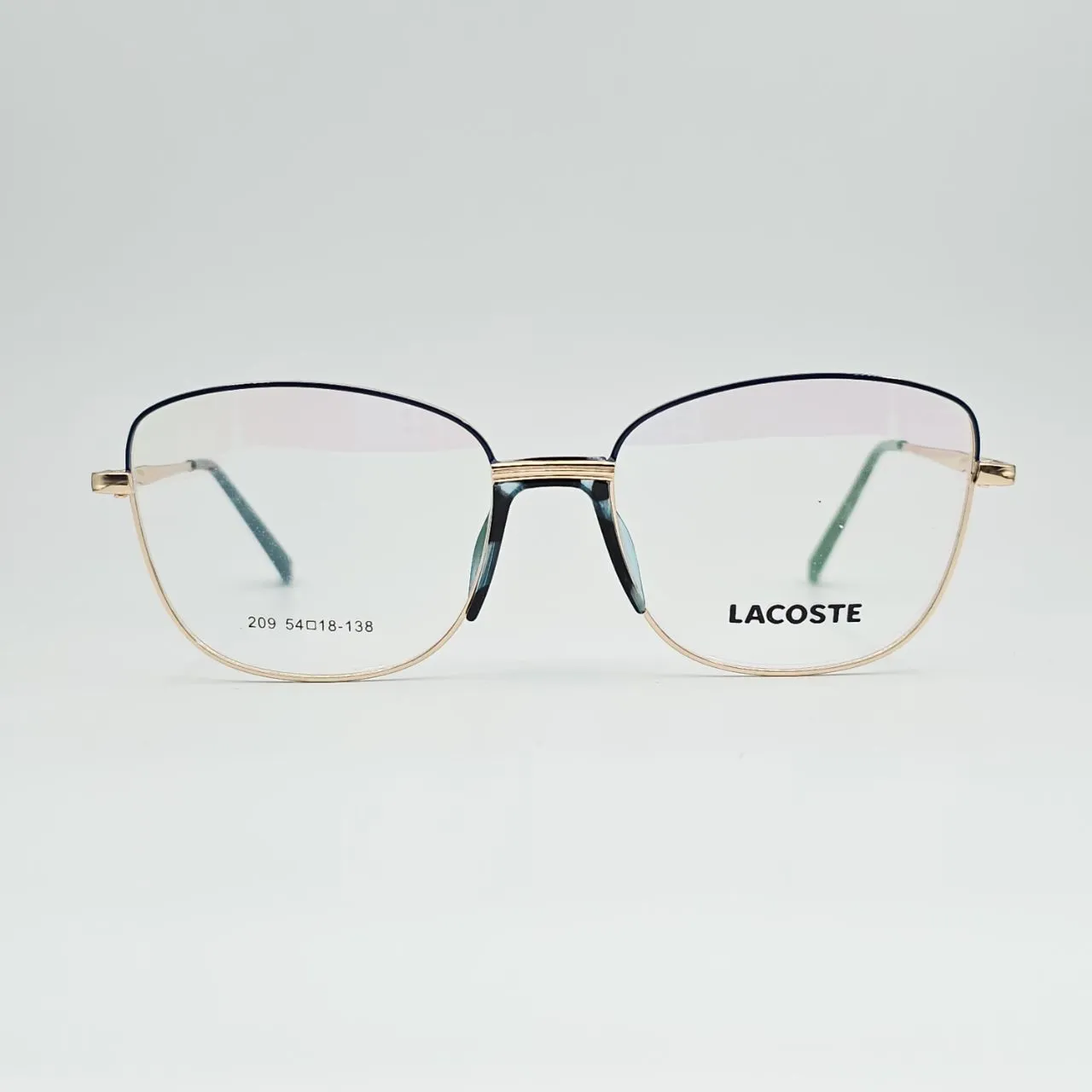 خرید عینک طبی زنانه Lacoste کد 209 رنگ gold,blue