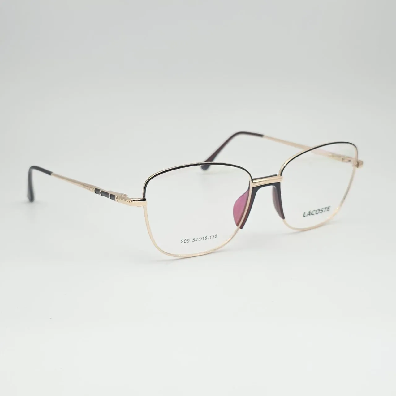 خرید عینک طبی زنانه Lacoste کد 209 رنگ gold,brown