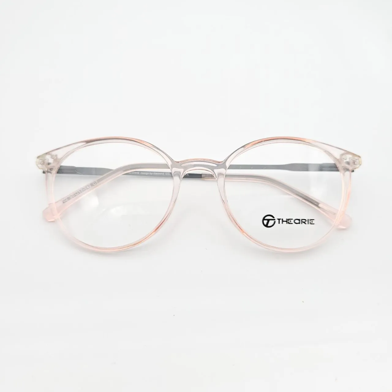 عکس نمای دسته عینک مردانه-زنانه تئوری مدل c5002 رنگ pink