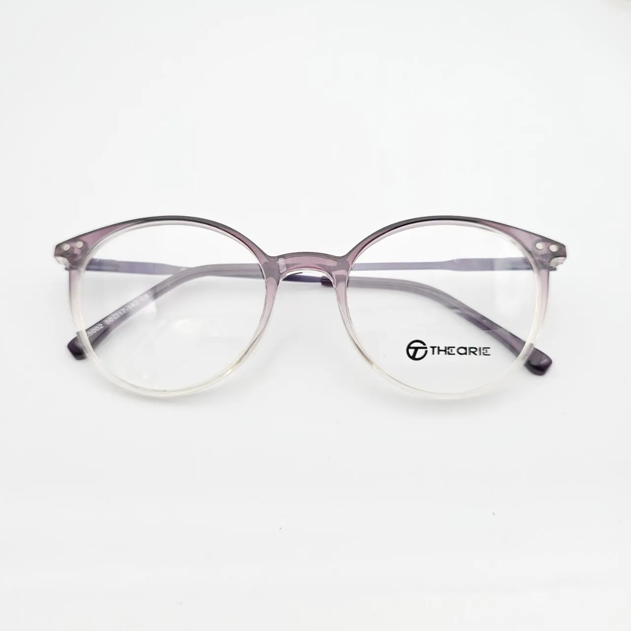 عکس نمای دسته عینک مردانه-زنانه تئوری مدل c5002 رنگ purple