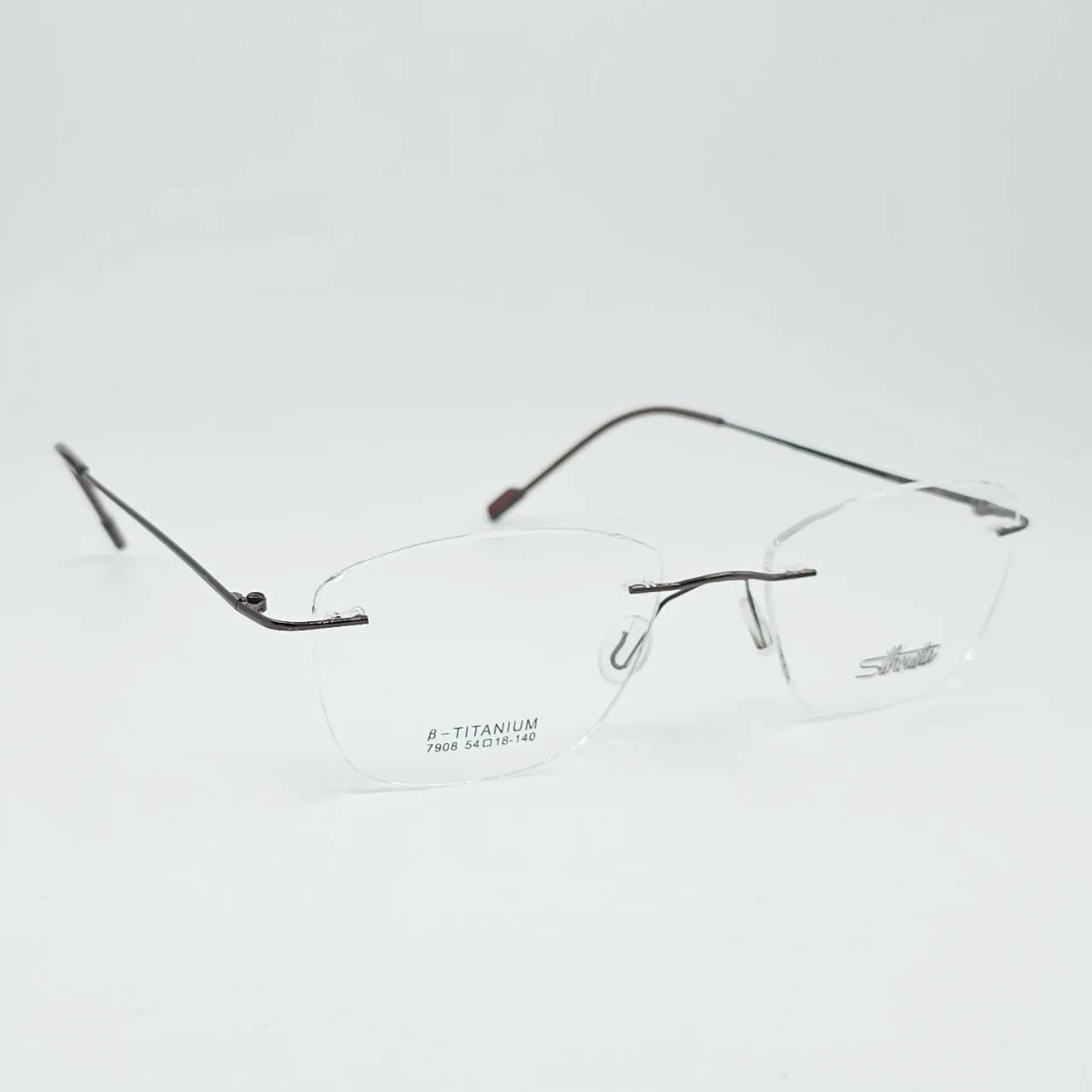 خرید عینک بدون فریم برند Silhouette رنگ brown