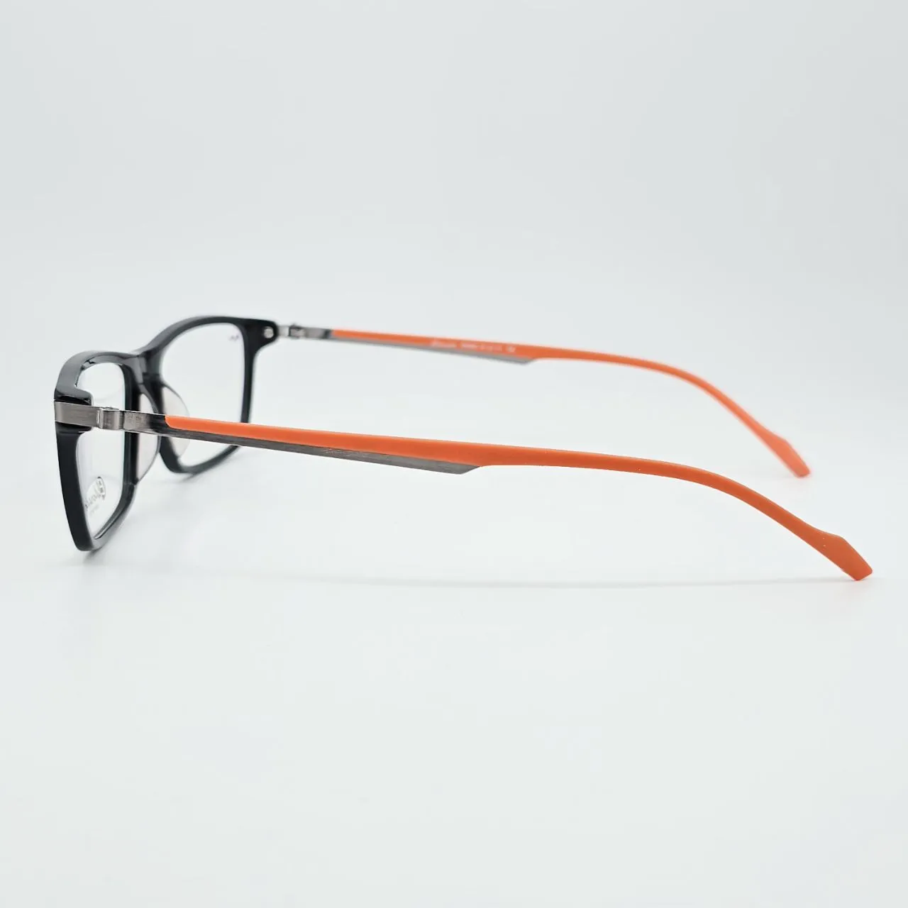 عکس نمای دسته عینک طبی زنانه و مردانه Eldorado رنگ black,orange