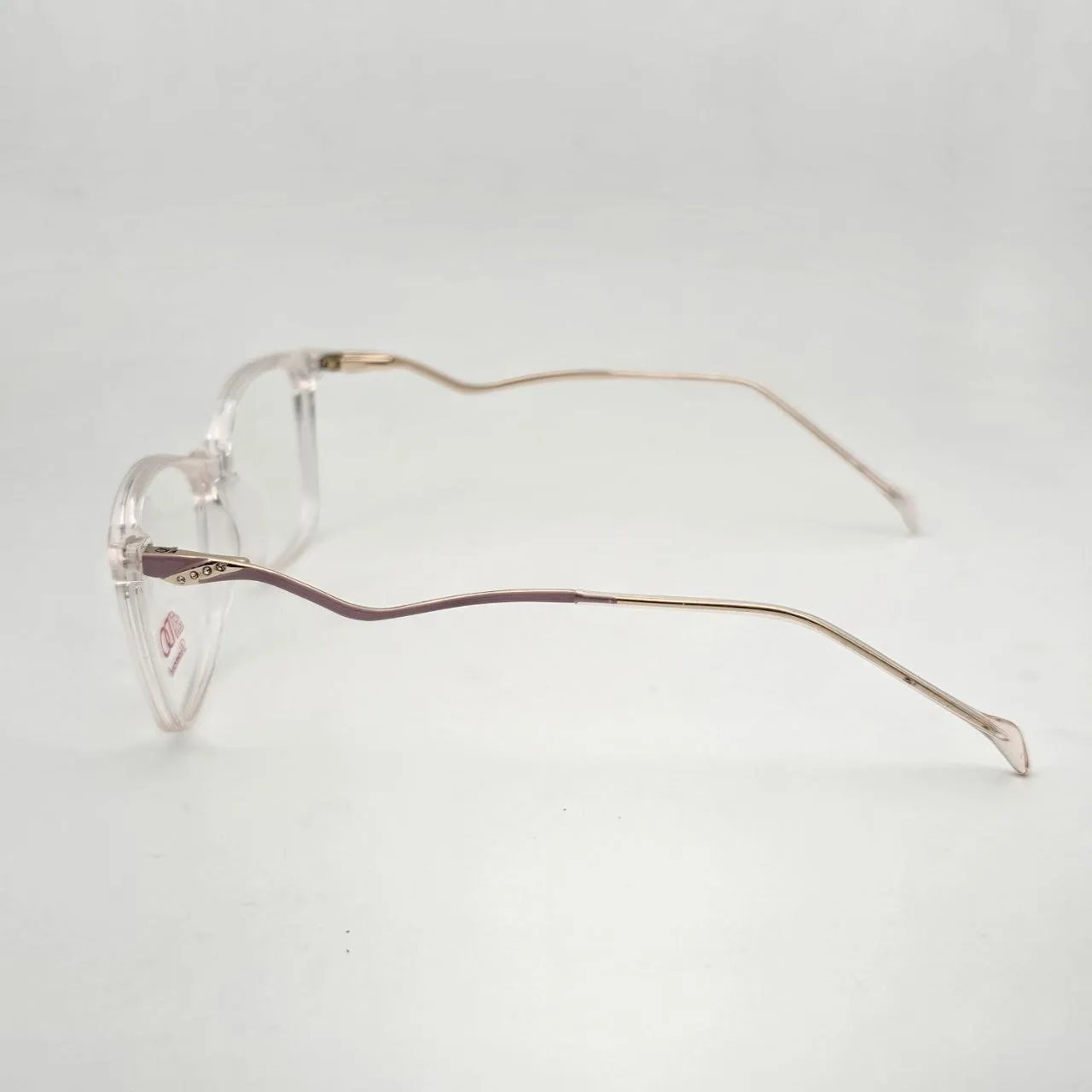 عکس نمای دسته عینک طبی زنانه شفاف DIAMOND رنگ pink,transparent