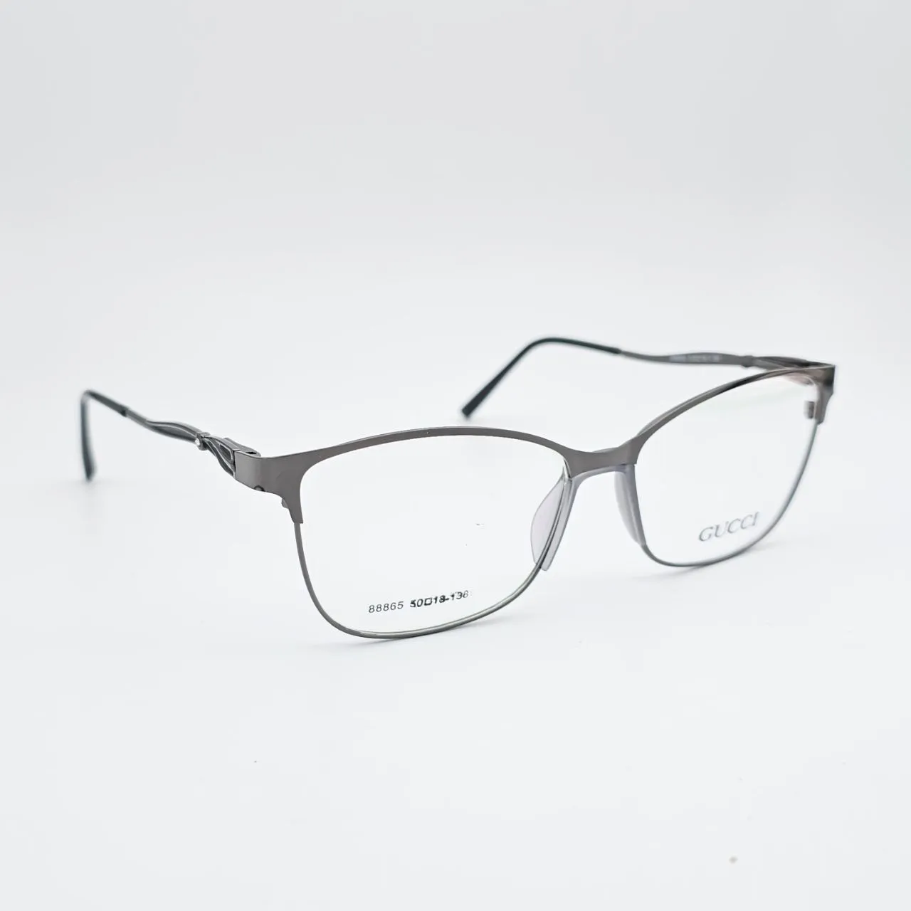 عکس نمای 45 درجه عینک طبی زنانه مدل GUCCI گوچی کد 88865 رنگ gray