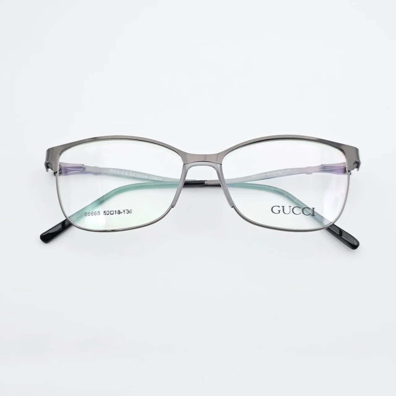 عکس نمای از بالا عینک طبی زنانه مدل GUCCI گوچی کد 88865 رنگ gray
