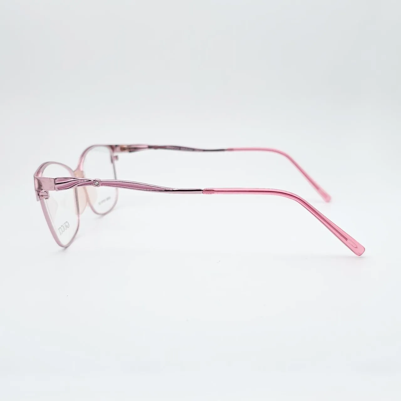عکس نمای دسته عینک طبی زنانه مدل GUCCI گوچی کد 88865 رنگ pink