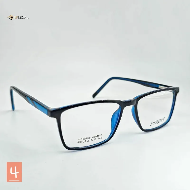 خرید عینک طبی مردانه رنگ black,blue:ابی تیره