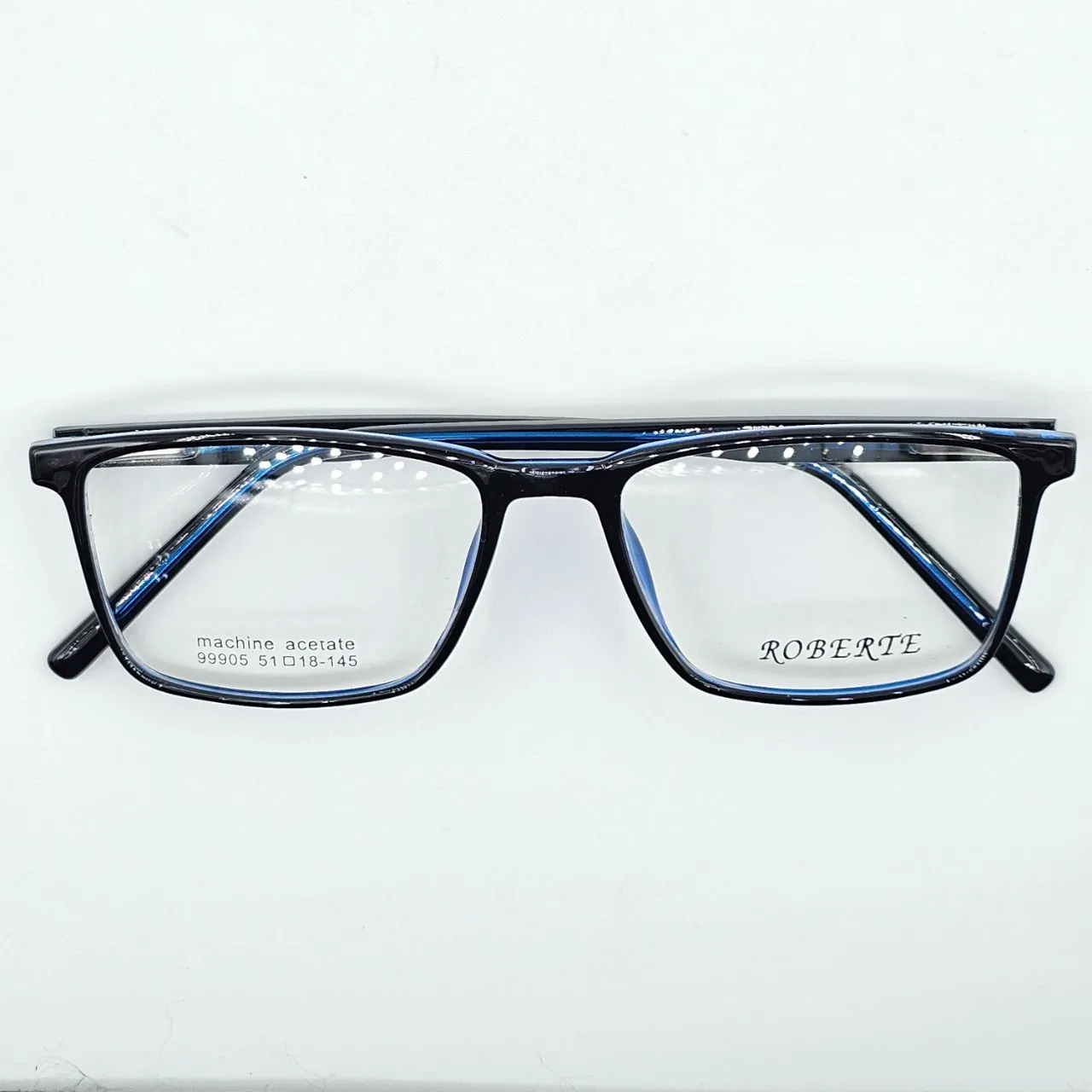 عکس نمای دسته عینک طبی مردانه رنگ black,blue