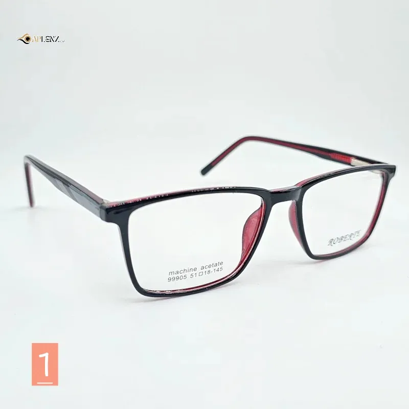 خرید عینک طبی مردانه رنگ black,red