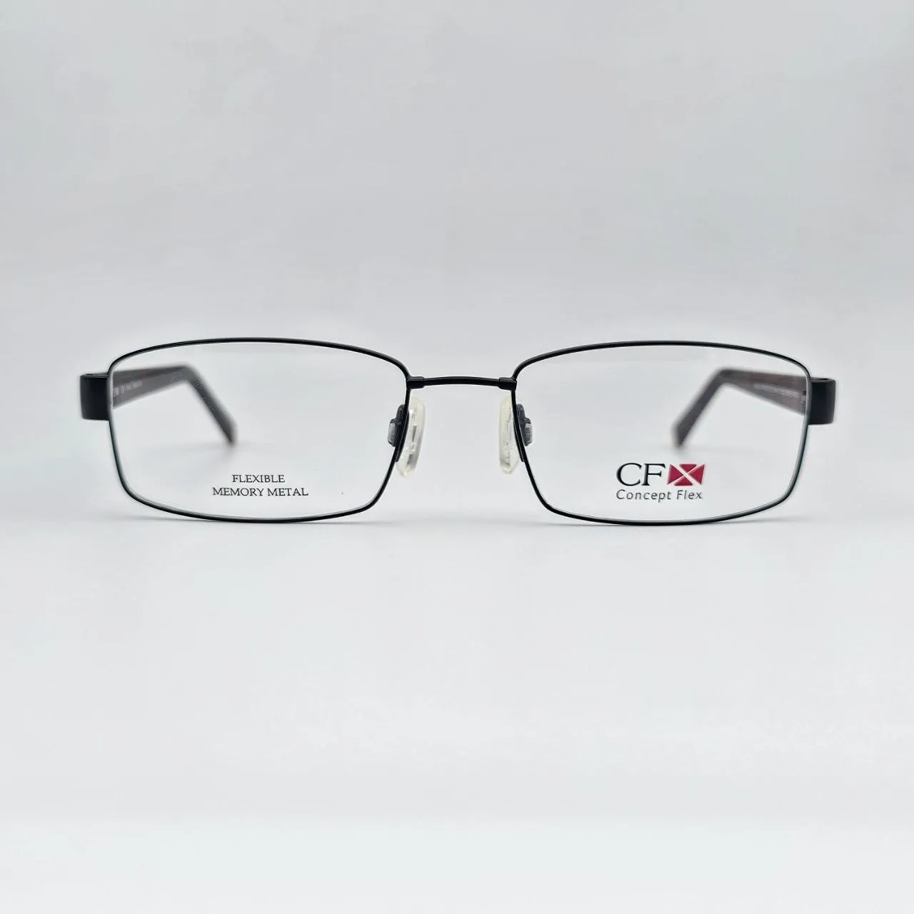 عینک طبی charmant CF concept Flex - مشکی / نقره‌ای