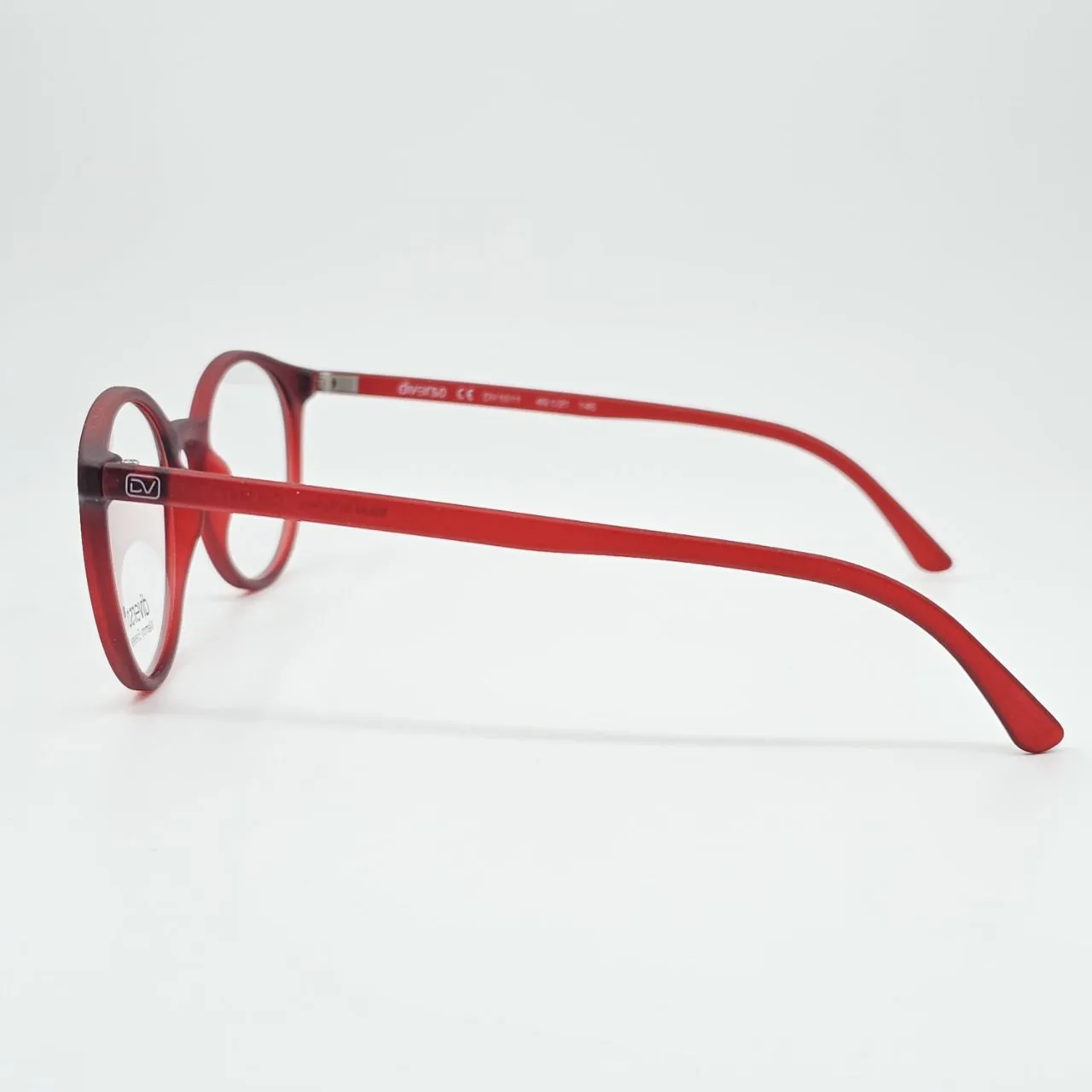 عکس نمای دسته عینک طبی نشکن DIVERSO مدل TR90 رنگ red