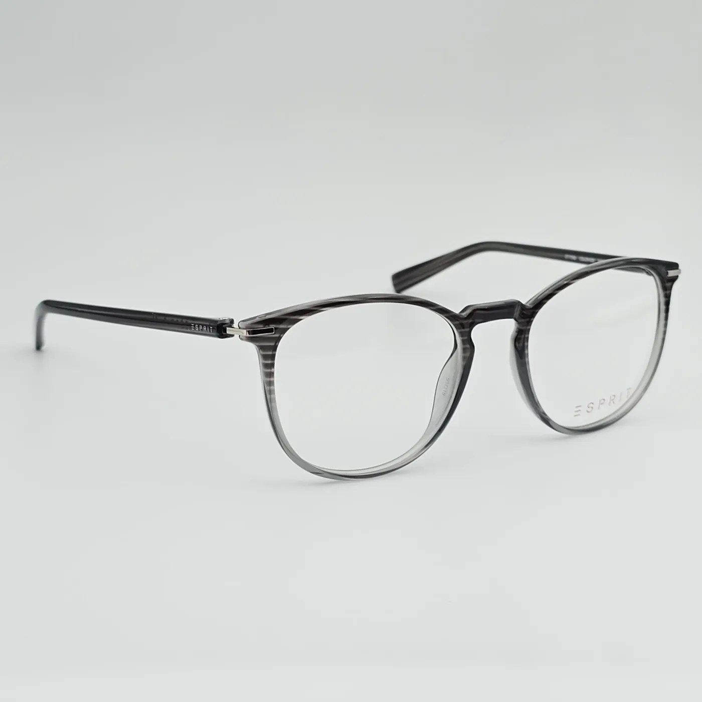 عکس نمای 45 درجه عینک زنانه و مردانه برندESPRIT رنگ black,gray