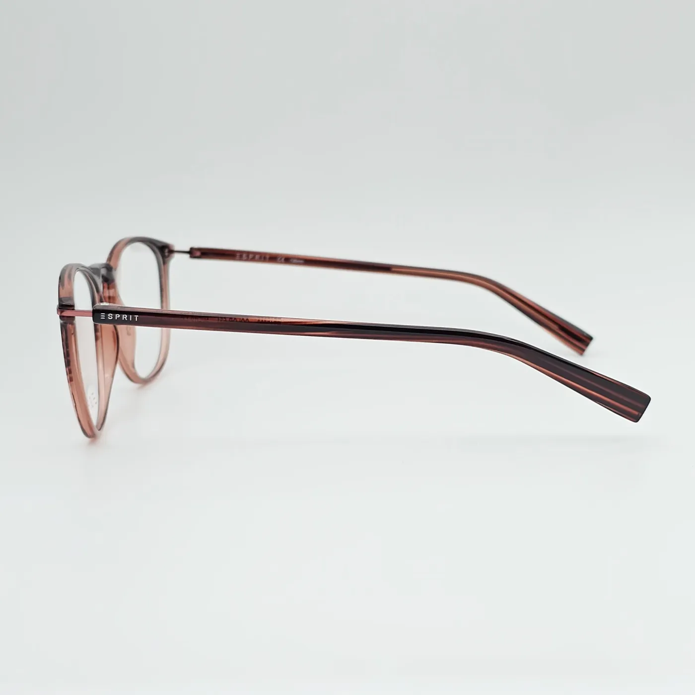 عکس نمای دسته عینک زنانه و مردانه برندESPRIT رنگ brown,orange:پلنگی با سایه نارنجی