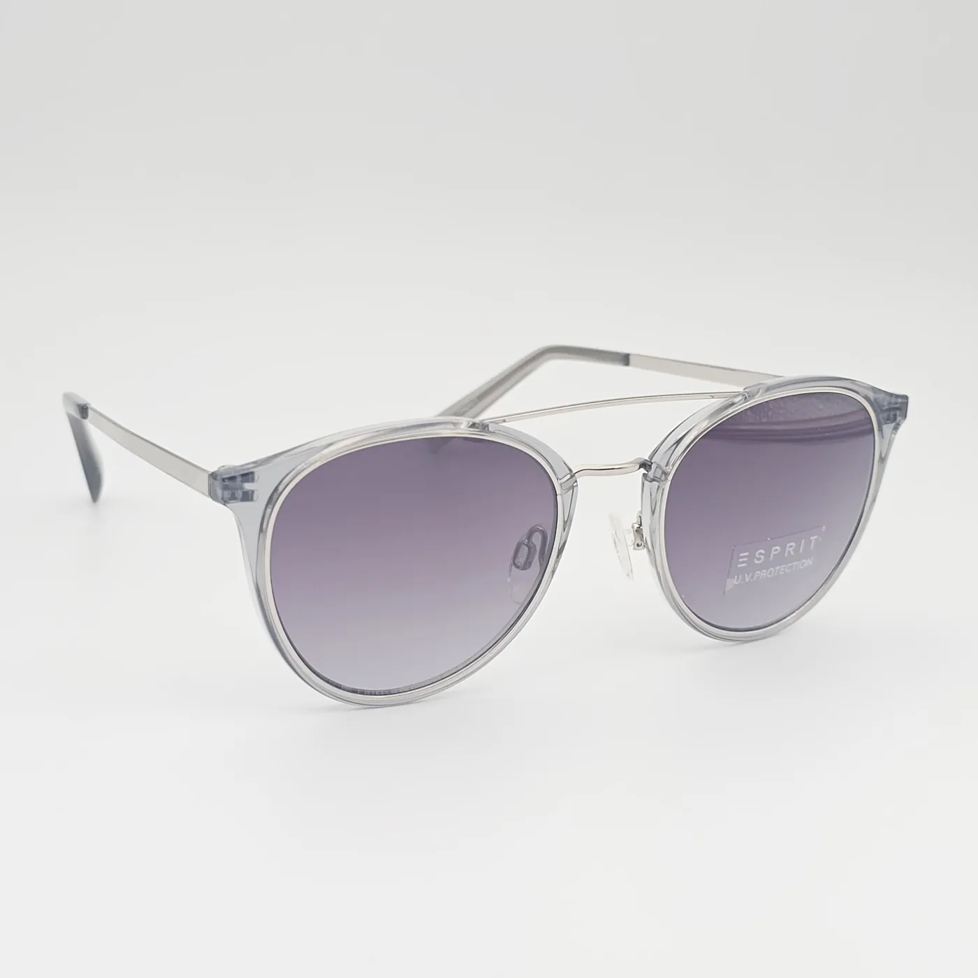 عکس نمای 45 درجه عینک آفتابی برند ESPRIT رنگ gray