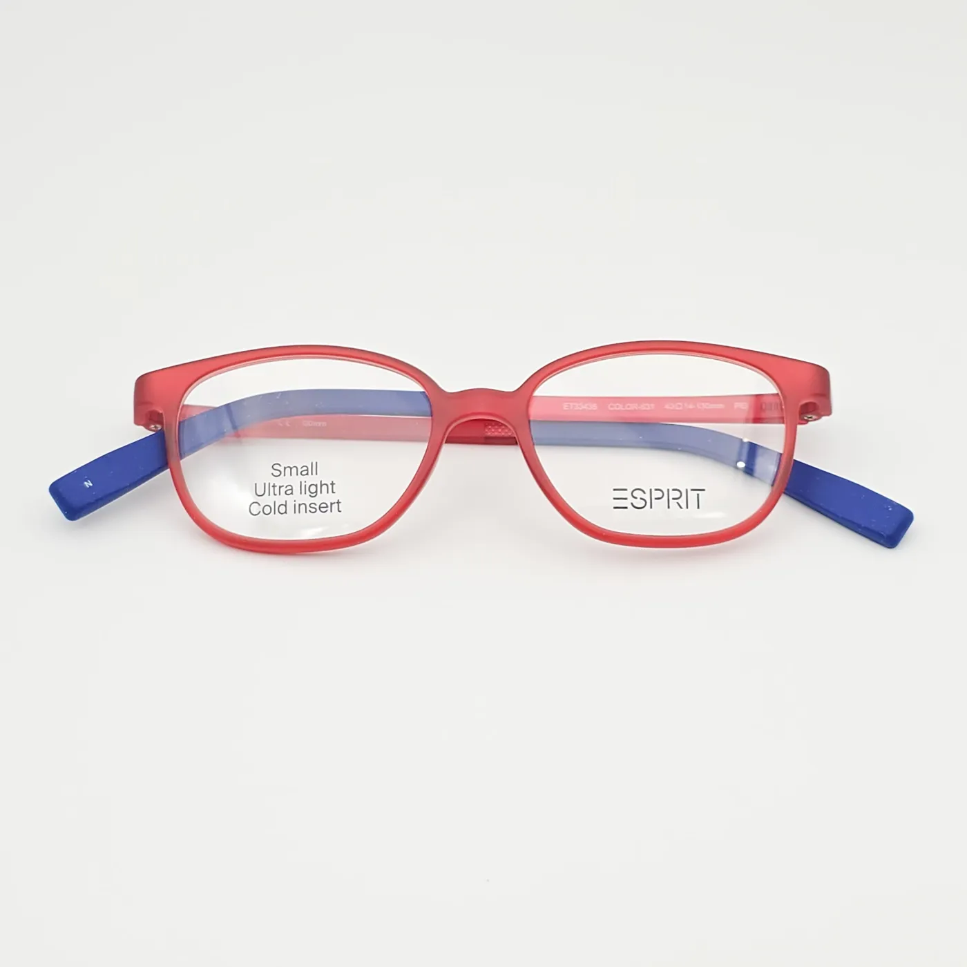 عکس نمای از بالا عینک بچه گانه نشکن برندESPRIT رنگ blue,red