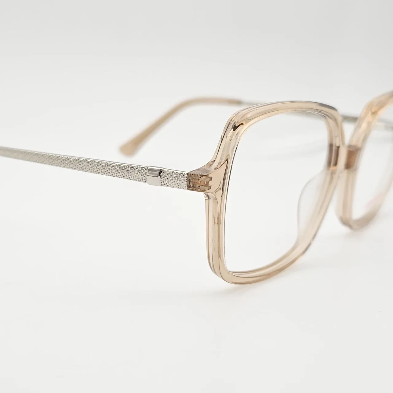 عکس بقیه موارد عینک طبی رنگ بژ مربعی برند LARA FABIAN  مدل HM8012 رنگ gold,beige