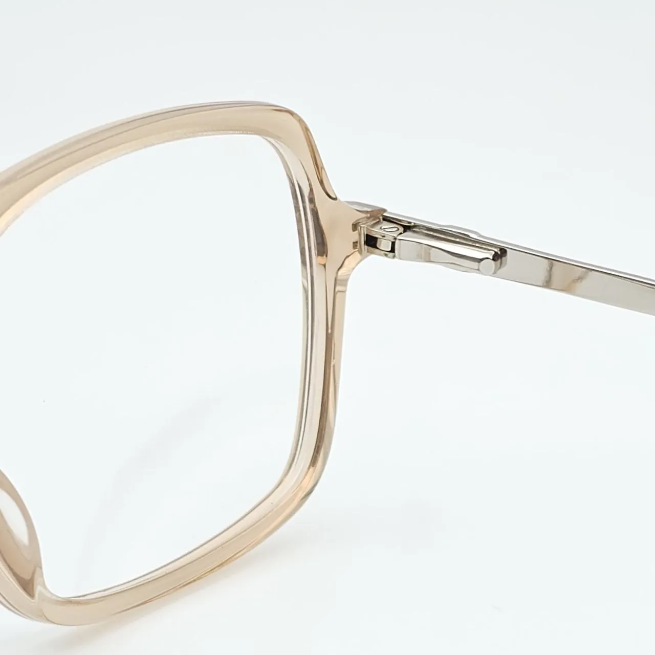 عکس بقیه موارد عینک طبی رنگ بژ مربعی برند LARA FABIAN  مدل HM8012 رنگ gold,beige