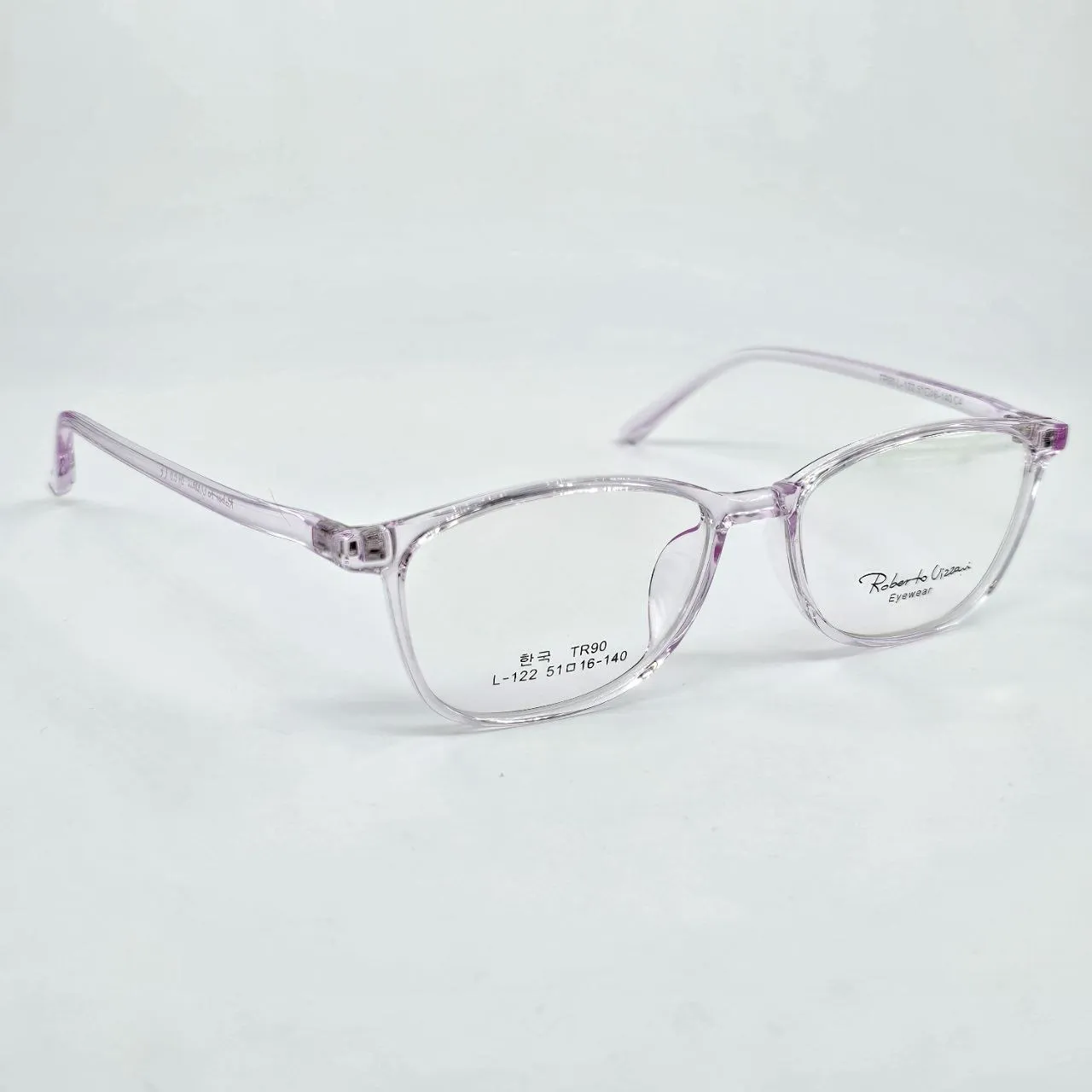 خرید عینک طبی شفاف TR90برند ROBERTO رنگ pink