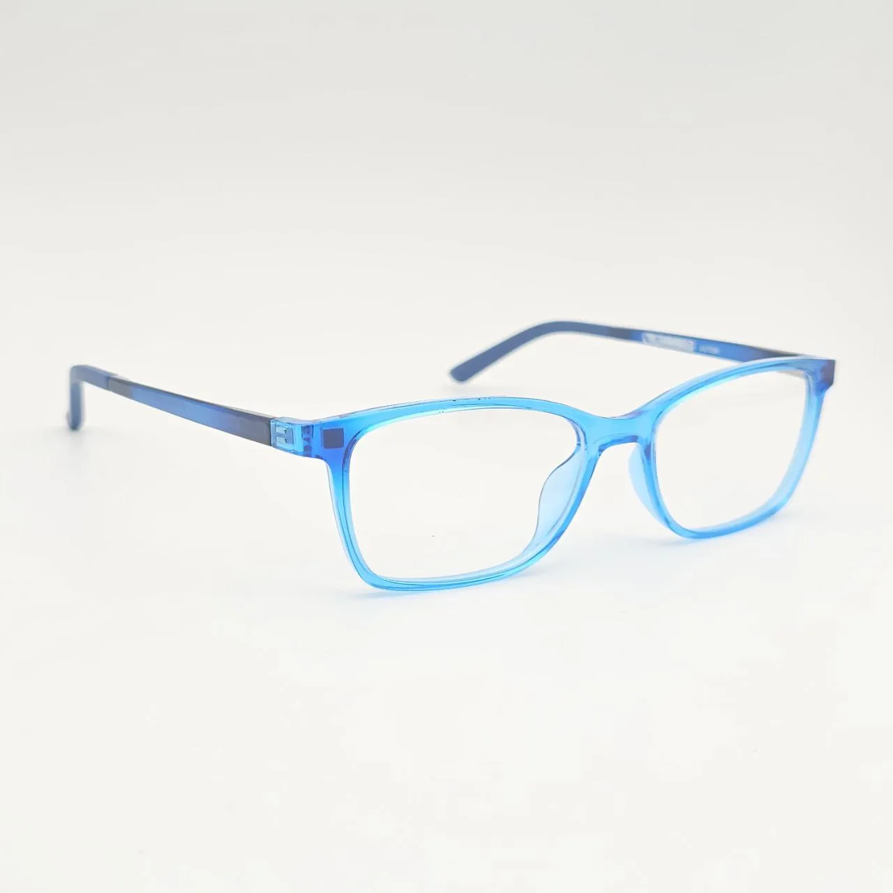 عکس نمای 45 درجه عینک کاوردار دخترانه رنگ blue - blue