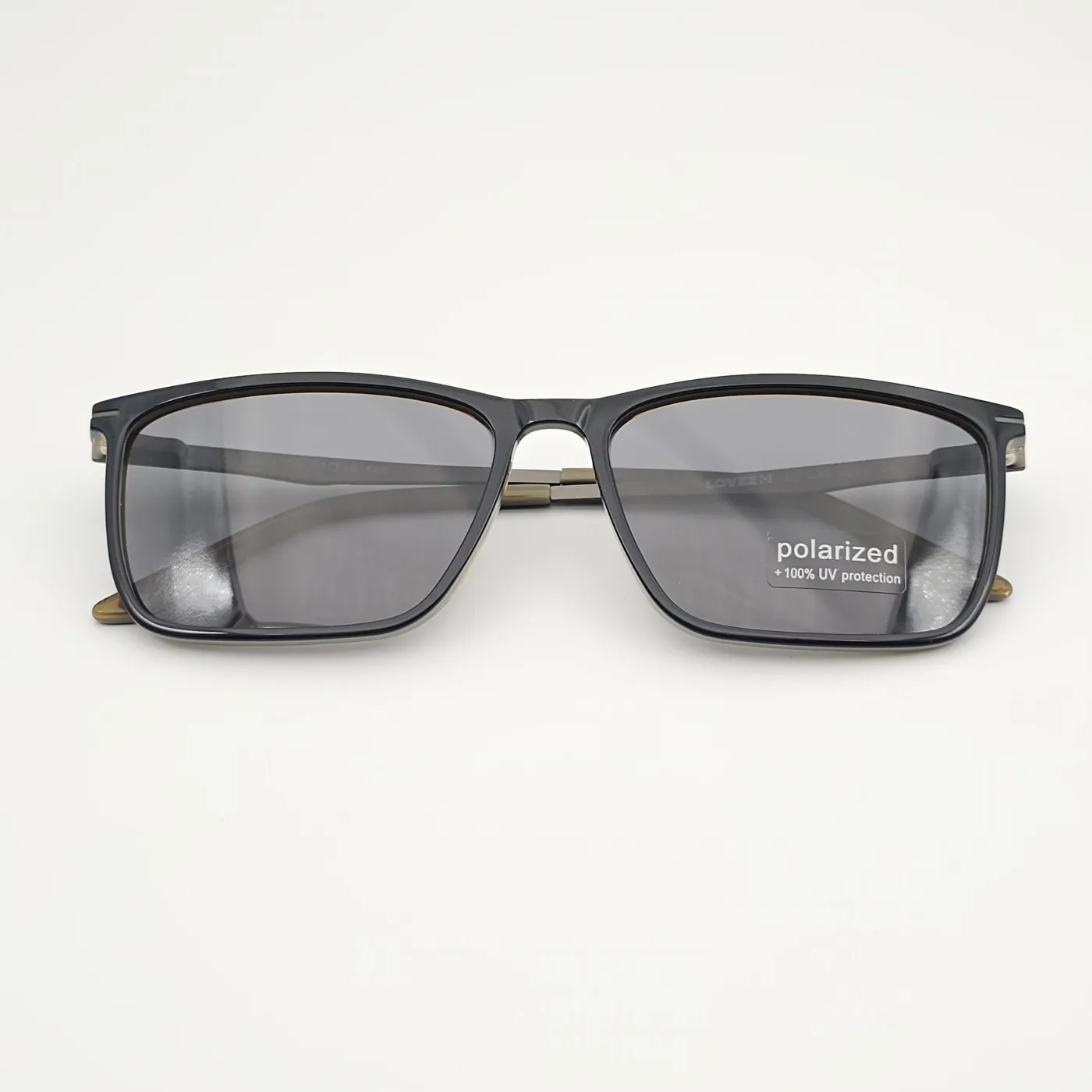 عکس نمای دسته عینک آفتابی برندLOVEX رنگ black,green