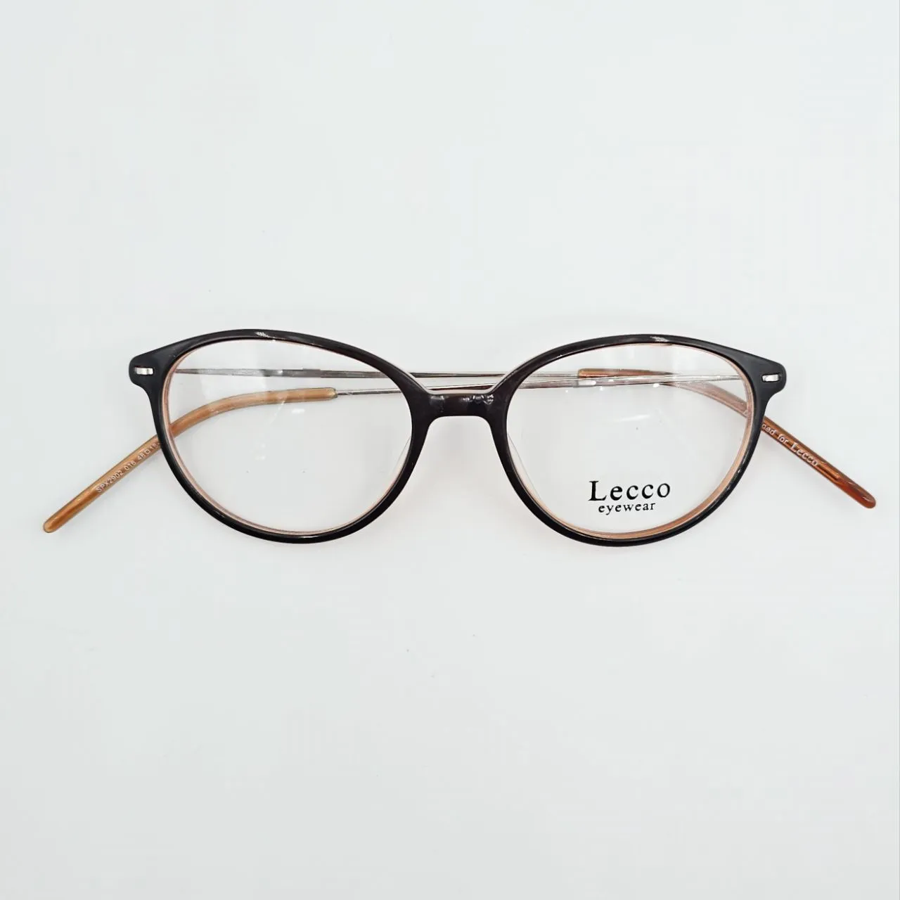 عکس نمای از بالا عینک طبی  زنانه Lecco رنگ black,brown