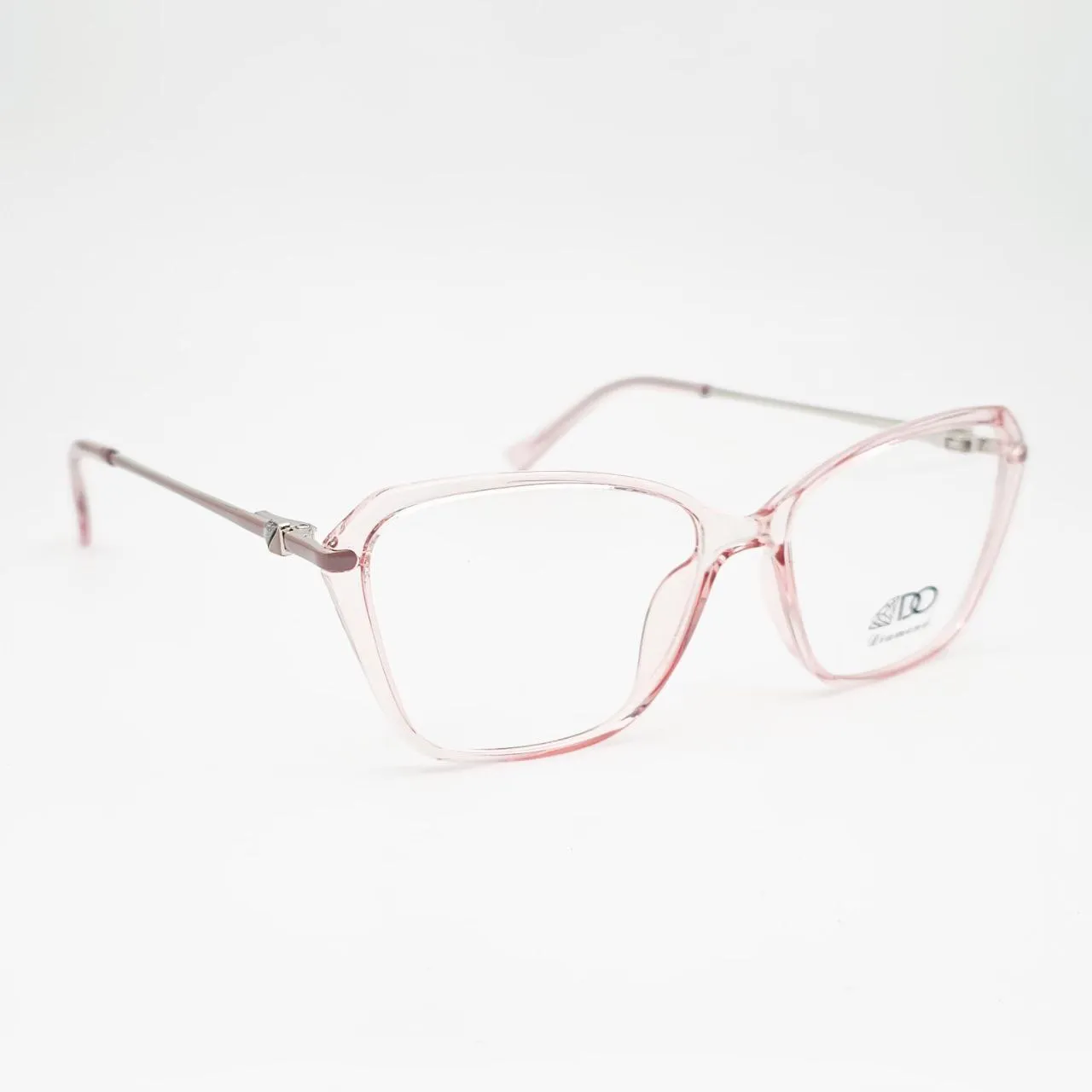 عکس نمای 45 درجه عینک طبی زنانه صورتی DIAMOND رنگ pink