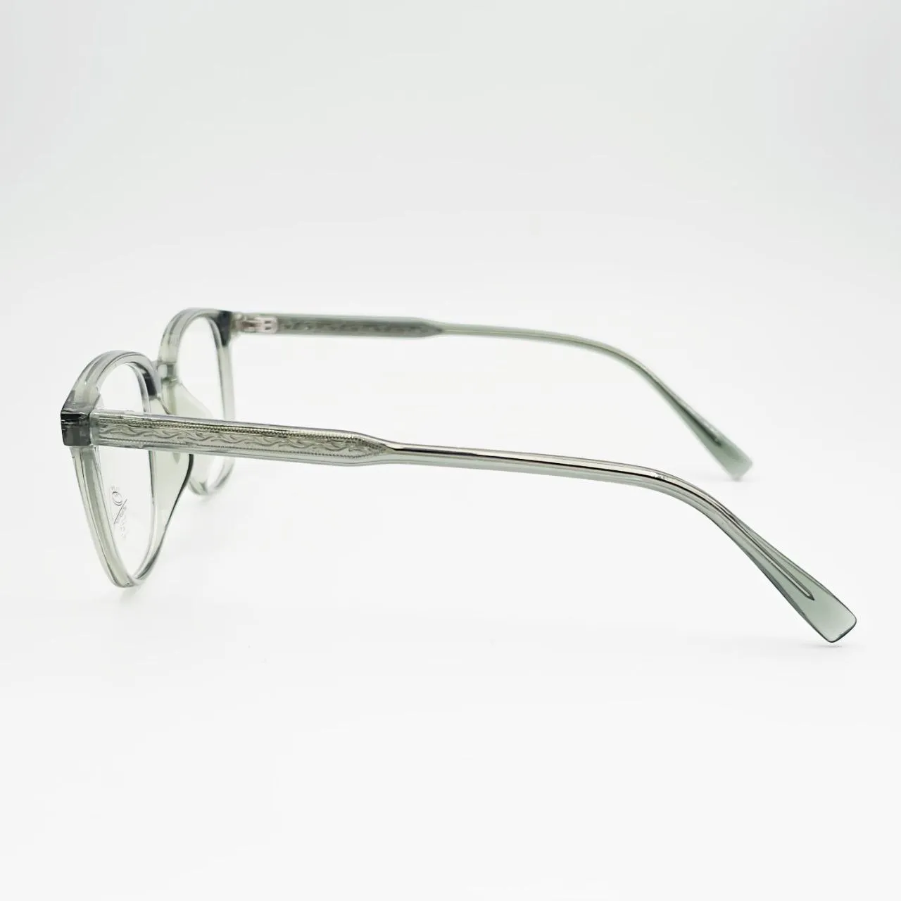 عکس نمای دسته عینک طبی مربعیTR90 برند MOSCOT رنگ green