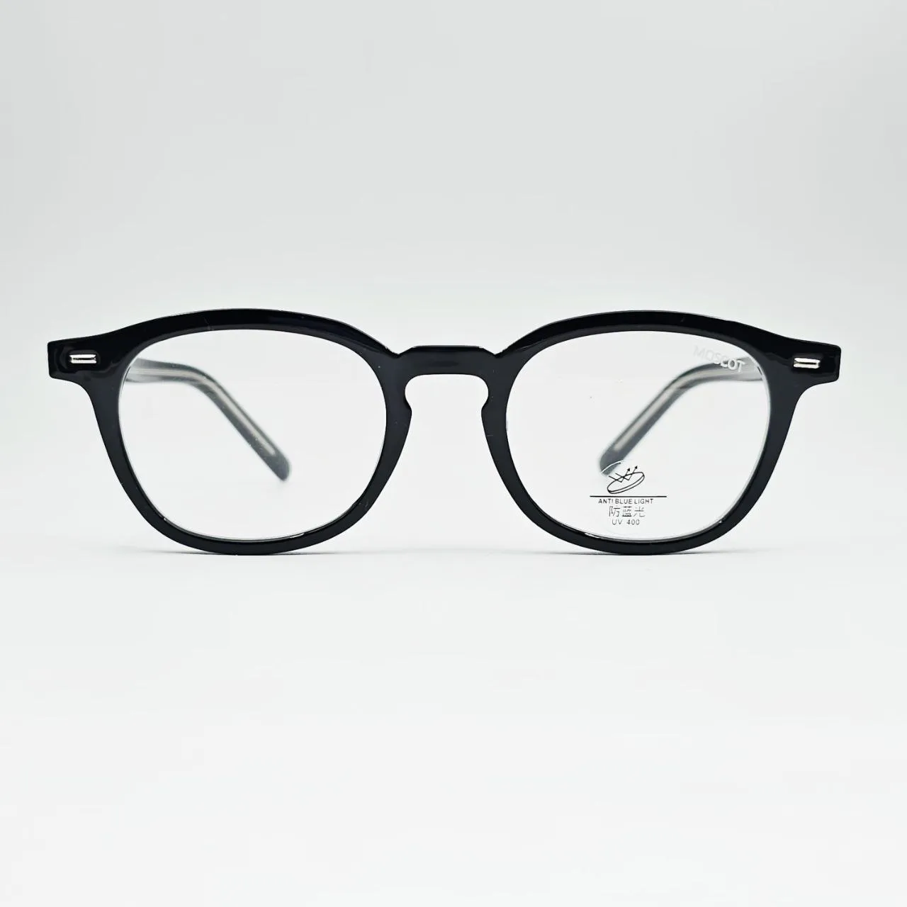 خرید عینک طبی شفاف TR90 برند MOSCOT رنگ black
