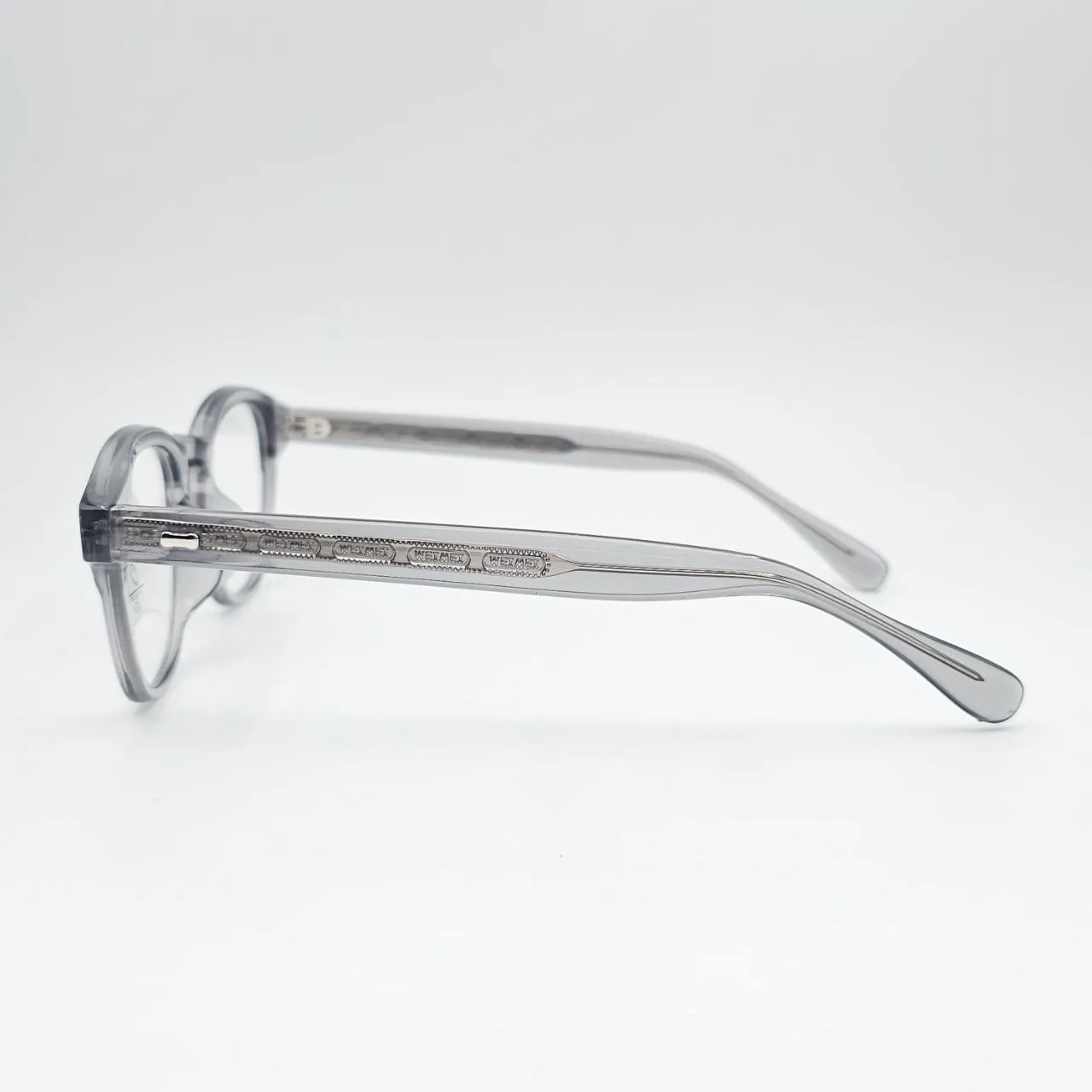 عکس نمای دسته عینک طبی TR90 برند MOSCOT رنگ gray