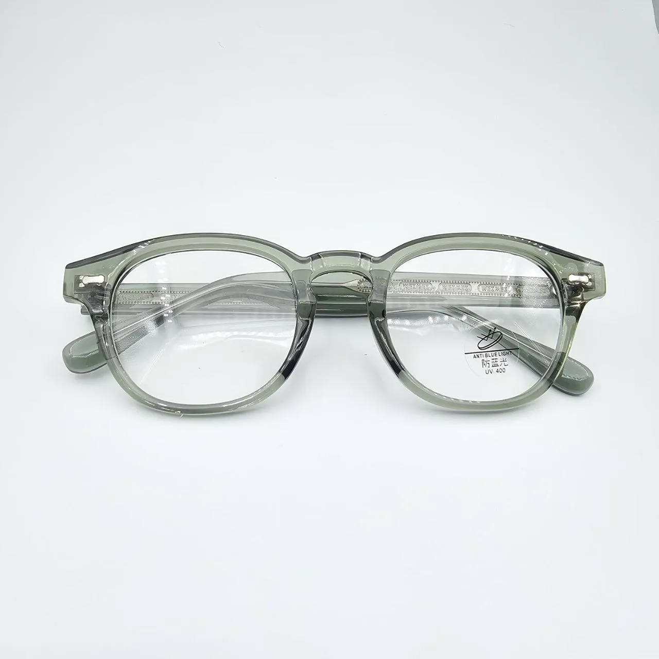 عکس نمای دسته عینک طبی TR90 برند MOSCOT رنگ green