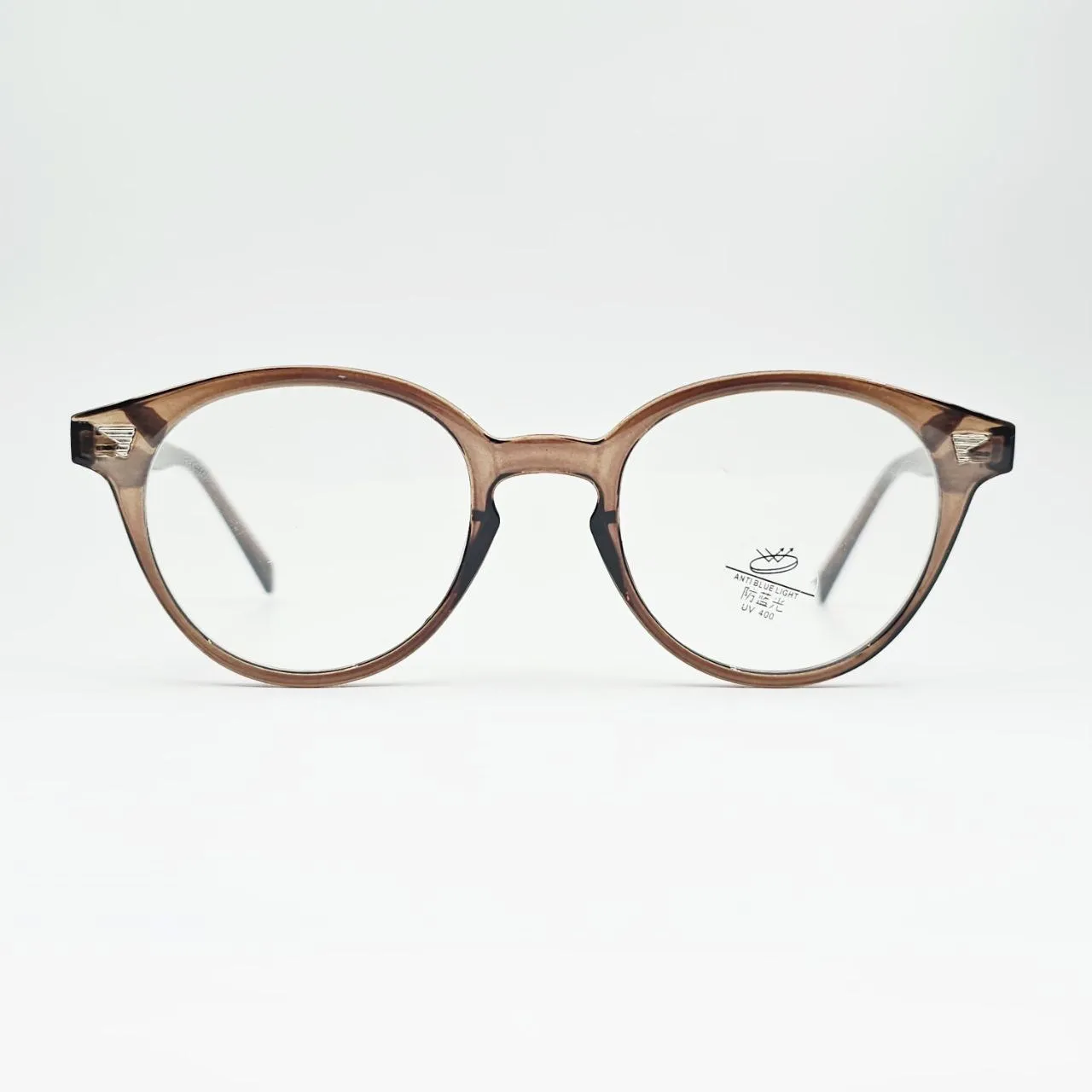 عینک طبی گرد نشکن برند MOSCOT - قهوه‌ای