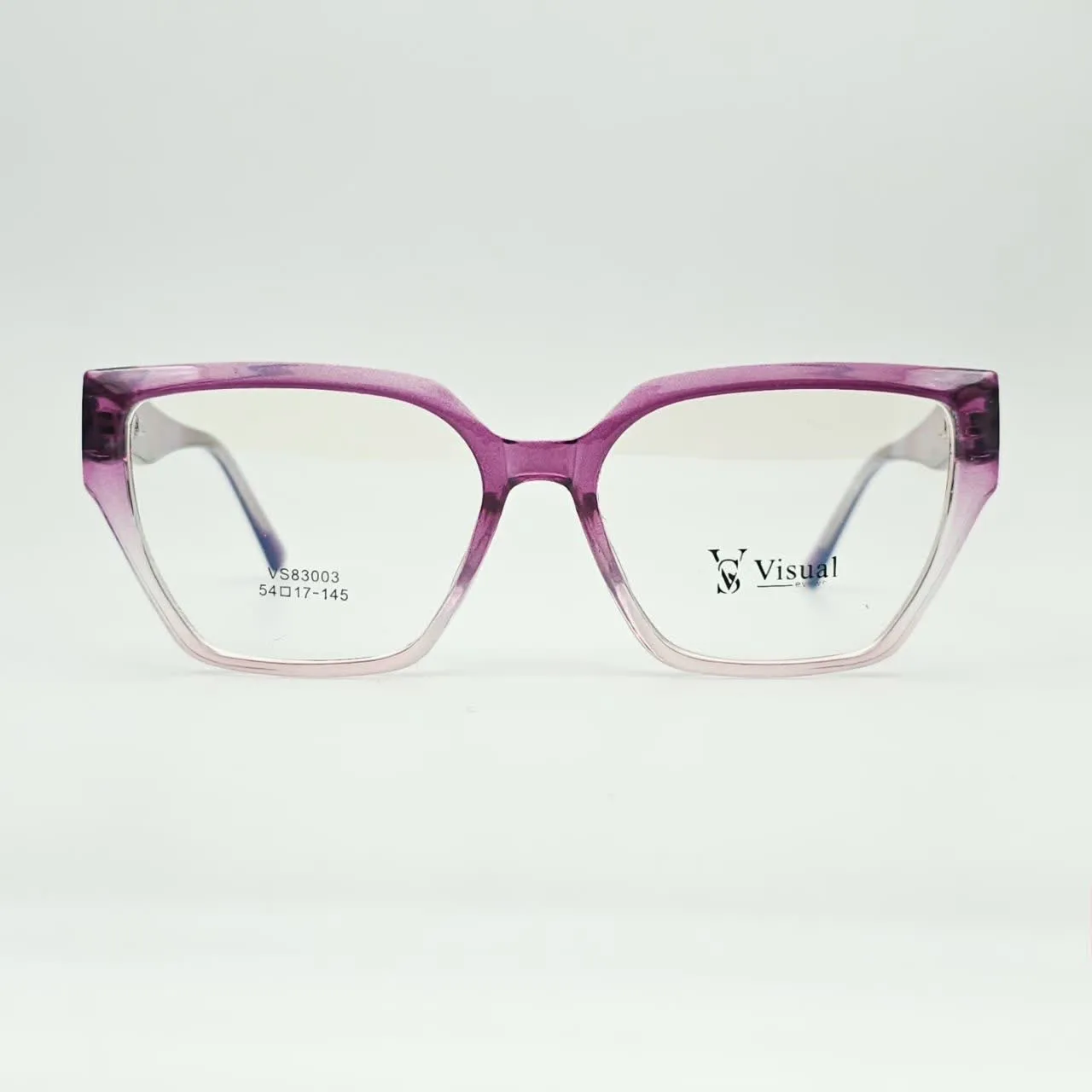 خرید عینک طبی گربه ای برند VISUAL  کدVS83003 رنگ purple