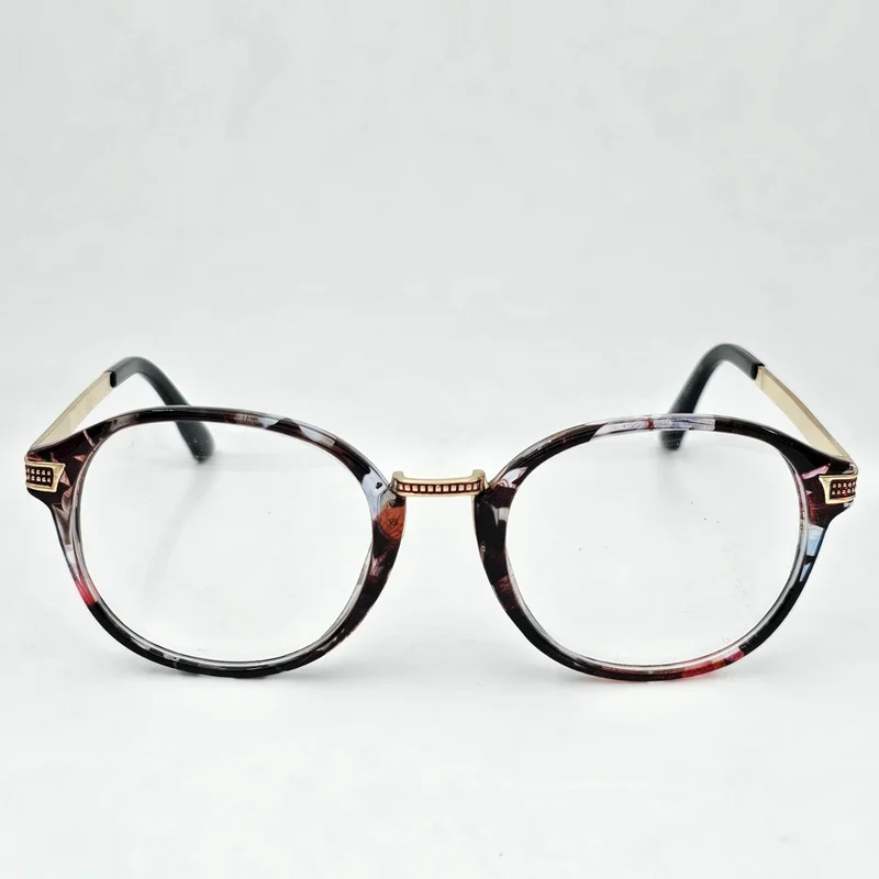 عینک طبی مردانه-زنانه کائوچو دسته فلزی  کد ۱۶۰۷