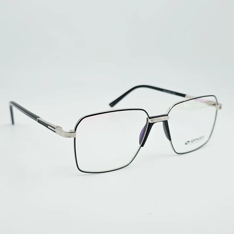فریم عینک طبی مردانه زنانه فلزی برند SPINOZA