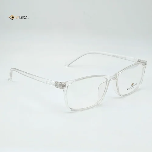عینک طبی شفاف کائوچو ای برند Queen time کد ۱۷۸۹