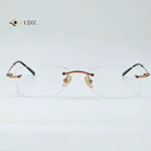 عینک طبی مردانه-زنانه بدون دور کد ۱۷۶۲