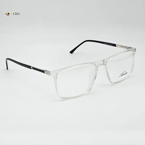 عینک کائوچو شفاف ارین دسته مشکی کد ۱۷۹۳