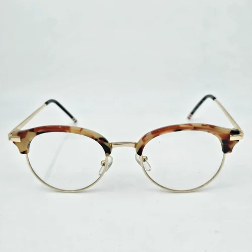 عینک طبی مردانه-زنانه کائوچو دسته فلزی کد ۱۶۲۱