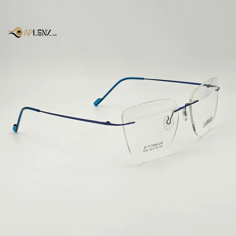 عینک طبی بدونه دور برند سیلوئت دسته تیتانیوم کد ۱۷۱۸